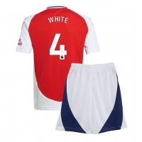 Arsenal Ben White #4 Replica Home Minikit 2024-25 Short Sleeve (+ pants)